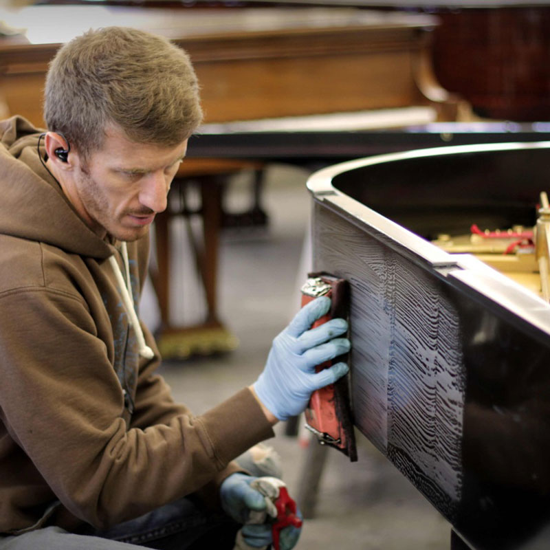piano refinishing